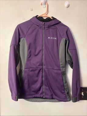 Klim women’s Purple Softshell Jacket with Hood